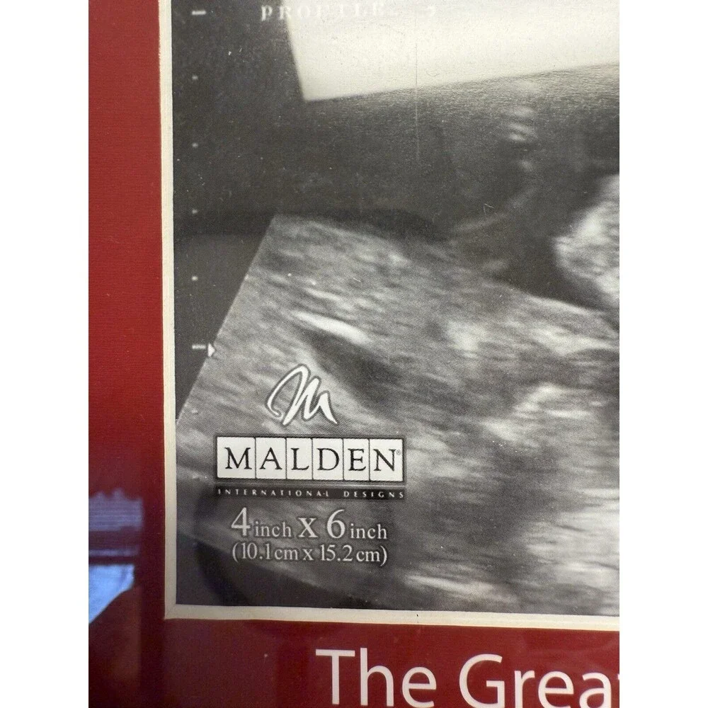 Malden The Greatest Gift is You Picture Sonogram Frame 4x6 New